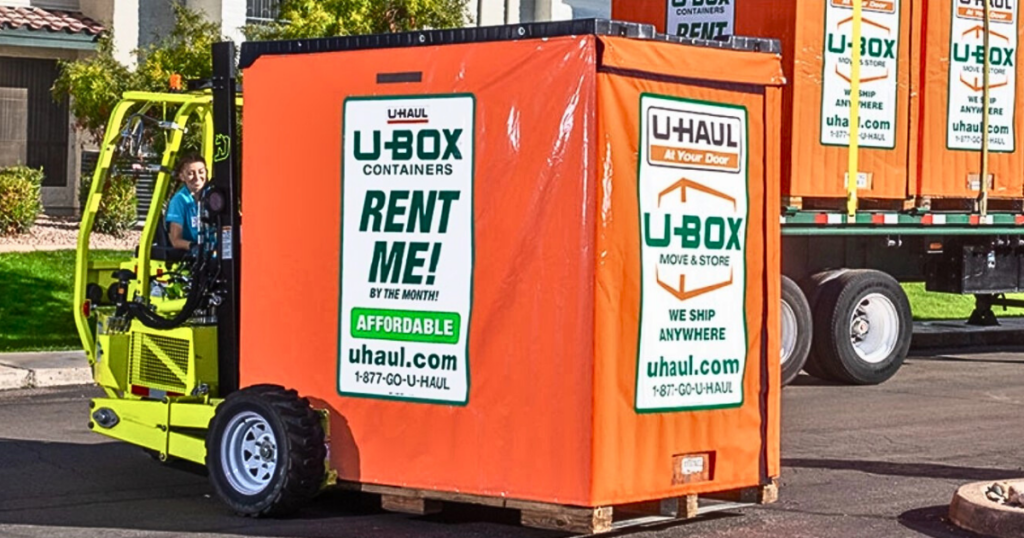 U-Box being delivered