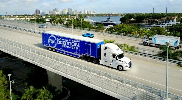 Solomon & Sons Relocation Services truck